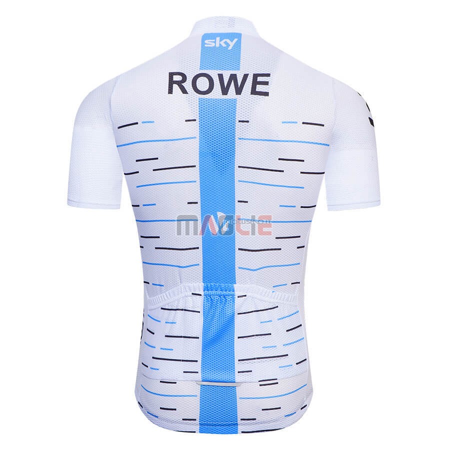 Maglia Sky Manica Corta 2018 Bianco Blu - Clicca l'immagine per chiudere